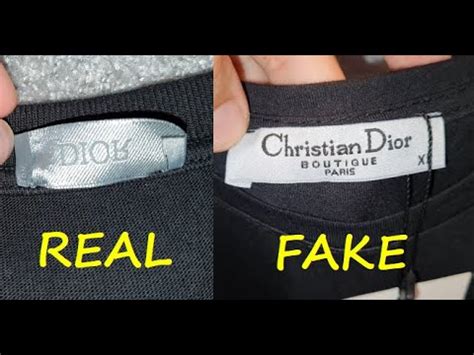 christian dior fake tag|christian dior shirt tag.